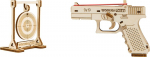 Medinis konstruktorius Wooden city Pistoletas Guardian GLK-19