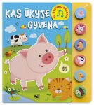 Kas ūkyje gyvena. Su gyvūnų balsais