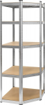 Kampinis metalinis sandėliavimo stelažas 5 lentynos 180x70x40cm 875kg