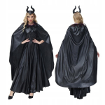 Raganos kostiumas moterims diabolina maleficent halloween karnavalas xl
