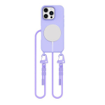 TECH-PROTECT MAGNETINIS PAKABUKAS MAGSAFE IPHONE 16 PRO LEVANDŲ SPALVOS