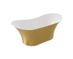 Vonia Besco Amber Glam Gold, 170 x 80 cm, su juodais dangteliais