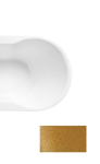 Vonia Besco Navia Glam Gold, 140 x 75 cm, su auksiniais dangteliais