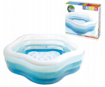Intex pripučiamas vaikų baseinas 185 x 180 x 53 cm, 460 l