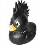 Gothic Duck Heavy Metal Iroches Black For The Bathtub Present