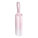 Greito įkrovimo laidas i&scaron;oriniam akumuliatoriui, Type-C, Lightning, 5000mAh - Vention (FHWR0) - Rožinė
