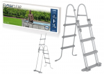 "Flip &Lock" 107 cm "Bestway" apsauginės baseino kopėčios 58330