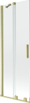 Vonios sienelė Mexen Velar II, Brushed gold, 75 x 150 cm