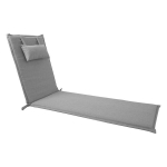 Pagalvė kėdei Home4You Wicker, 55x195x3 cm, pilka