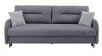 Sofa Black Red White Sun, pilka