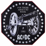 Subsonic kilimas AC/DC 100x100 cm