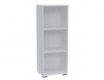 Knygų spintos segtuvai 40 CM LOW WHITE
