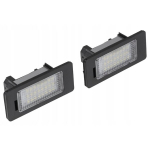 LED numerių ap&scaron;vietimas 63267193294 BMW 1 E82, 3 E90, 3 F30, 5 E39, 5 E60, 5 F10, X1 E84, X3 F25, X4 F26, X5 E70, X5 F15, X6 F16 2014-