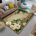 3D Gėlių Kilimas, Neslystantis ir Plaunamas, Valentino Dienos Tema