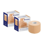 Kineziterapinis pleistras Nordeplast, smėlio spalvos