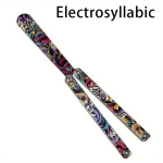 Plastikinis drugelio peilis treniruotėms, Elektroninės muzikos komiksai