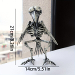 Tikrovi&scaron;ka Gyvūnų Skeletų Figūra - Varnas, Pelė ir Skorpionas, Varnų kaulai