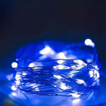 1vnt LED Vario Vielos Lemputė, su Baterijomis, Dekoratyvinė &Scaron;viesa., Mėlyna