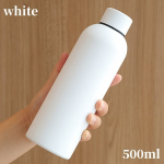 Nerūdijančio plieno gertuvė 500 ml,  Baltas