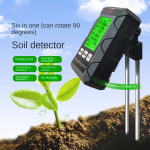 6-in-1 dirvožemio drėgmės ir pH matuoklis