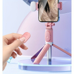 Asmenukių lazda ("Selfie sticks") Selfie lazda su trikoju ir &scaron;viesa