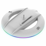 Atsarginė vertikali Ardistel BlackFire PS5 Slim - RGB LED - Žaidimų konsolė - Montavimas ant stalo - Suaugusiesiems