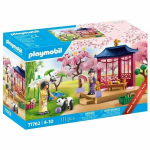 PLAYMOBIL 71762 Azijieti&scaron;kas sodas su dviem personažais ir panda, Promo paketas, 111 dalys, Nuo 4 metų