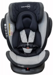 Automobilinė saugos kėdutė Hamilton 360&ordm; SPS, 0-36 kg, &scaron;viesiai pilka