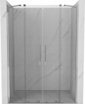 Stumdomos du&scaron;o durys Mexen Velar Duo, Chrome, 140 cm