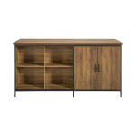 Virtuvės sala 170x60x89cm., rudos/juodos spalvos