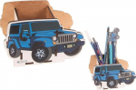 Medinis stalo organizatorius "jeep" surinkimui