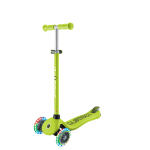 Triratis paspirtukas Globber Go Up Sporty Lights V2, žalias