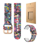 &bdquo;BestAccessories&ldquo;, 20 mm pločio silikoninis dirželis, spalvingas