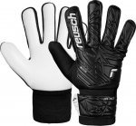 Vartininko pir&scaron;tinės Reusch Attrakt Starter Solid Junior, 8, juodos/baltos