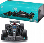 Model automobilio Bburago Mercedes-amg W14 E George Russell 1:24