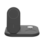 Belkin BOOST CHARGE 3-in-1 belaidžio įkrovimo stovas + maitinimo adapteris - Belkin - belaidžio įkrovimo stovas - magnetas
