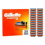 Gillette Fusion5 skustuvo vyrams peiliukai, 24 skustuvo galvutės