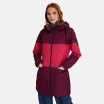 Huppa Moteri&scaron;ka prailginta striukė HANKA, burgundy/ fuchsia