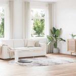 Shaggy tipo kilimas, 300x200 cm, &scaron;viesiai pilka, poliesteris