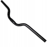 I&scaron;lenktas Dviračio Vairas 25,4 Mm / 640 Mm Juodas Blizgus