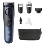 Braun barzdaskutė 7 serija, + 6 kirpimo įrankiai, 40 ilgių, ProBlade a&scaron;menys, BT7520, mėlyna