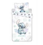 Disney vaiki&scaron;kas patalynės komplektas Lilo ir Stitch Ohana, 140&times;200 cm, 2 dalių