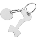 Apsipirkimo Vežimėlio Prieigos Rakto Žiedas Trolei&scaron;io &bdquo;Token&ldquo; Monetos Raktų Prekių Prekybos Centrų Pirkinių Krep&scaron;elis Keychain