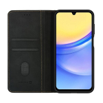 Evelatus Samsung Galaxy A15 Book Case Folio Black, Evelatus Samsung  Galaxy A15 Book Case Folio Black