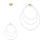 &Scaron;viestuvas Toolight Led G016-Cp Gold 44X38X44Cm