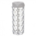 Tylus oro drėkintuvas su RGB ap&scaron;vietimu ir rožės dizainu