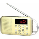 ne&scaron;iojamas radijas, FM AM radijas, baterijos ir maitinimo &scaron;altinis, MP3, garsiakalbis, TF kortelės / USB palaikymas, žibintuvėlis, tinkamas i&scaron;gyvenimui, vonios kambarys, kelionės ir lauke, kalėdinė dovana