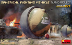 Klijuojamas Modelis MiniArt 40003 Spherical Fighting Vehicle (TsAMO Project) Interior Kit 1/35