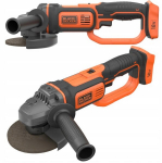 Akumuliatorinis kampinis &scaron;lifuoklis Black Decker BCG720N, 18 V