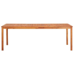 Sodo stalas，Lauko stalas, 215x90x74cm, akacijos medienos masyvas CFE190646